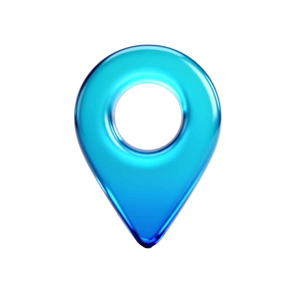 Ícone 3D de localização
